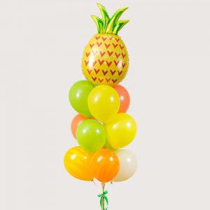 Набір гелієвих кульок "Спілий анан"