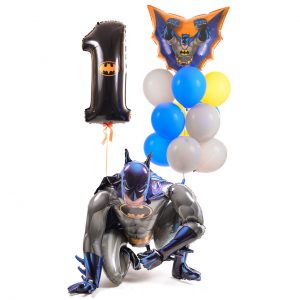 Набір гелієвих кульок "В стилі Бетмен"
