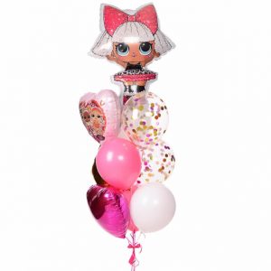 Набір гелієвих кульок "Лола"