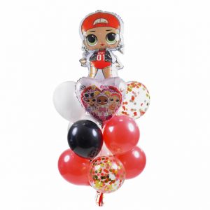 Набір гелієвих кульок "Лола Ем Сі Сваг"