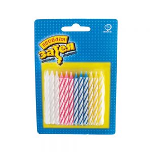 Свічки асорті без підставки 24шт