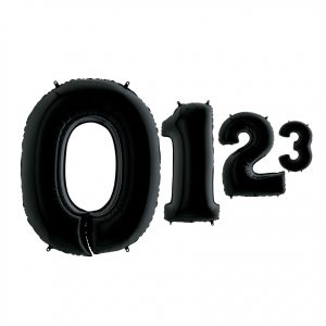 Цифри чорні 100см G