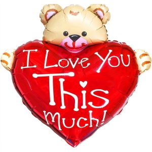 Серце з ведмедиком