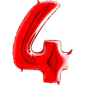 Цифра червона 100см G - 4