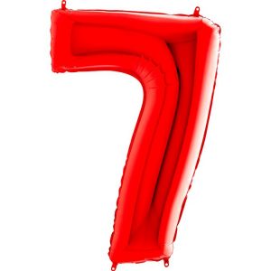 Цифра червона 100см G - 7
