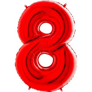 Цифра червона 100см G - 8