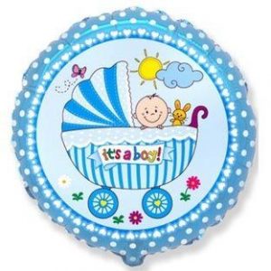 Круг Хлопчик в колясці "Хл" Fl