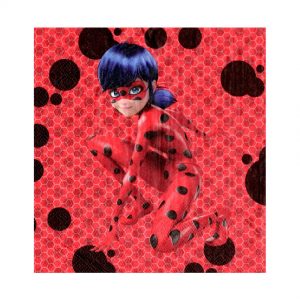 Серветки святкові паперові Леді Баг