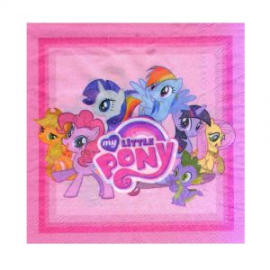 Серветки святкові паперові Маленькі Поні My little pony