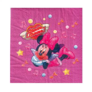 Серветки святкові паперові Міні Маус