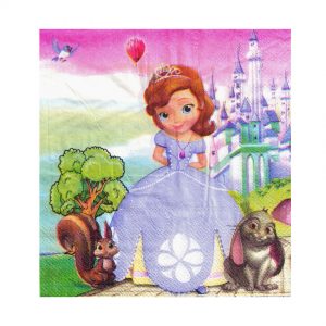 Серветки святкові паперові Принцеса Софія