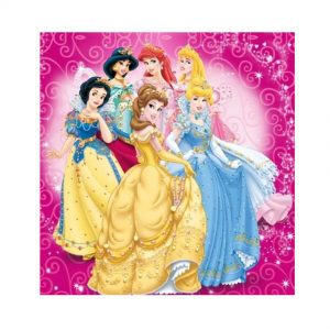Серветки святкові паперові Принцеси