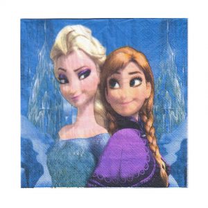 Серветки святкові паперові Холодне серце