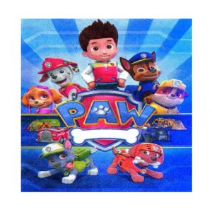Серветки святкові паперові Щенячий Патруль
