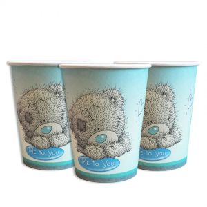 Стаканчики одноразові тематичні паперові Ведмедик Теді
