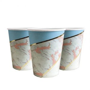 Стаканчики одноразові паперові Мармурова крихта