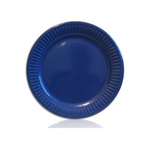 Тарілки одноразові паперові Сині