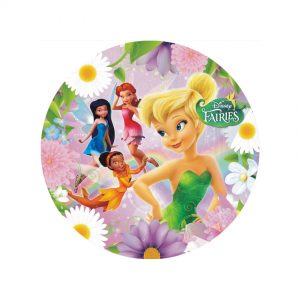 Тарілки одноразові тематичні паперові Фея Дінь Дінь