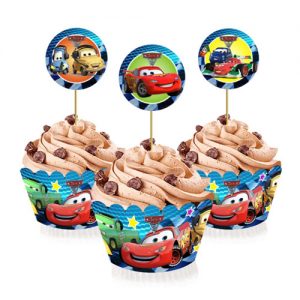 Топери для десертів Тачки