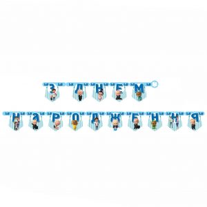 Паперова гірлянда З Днем Народження Бебі Бос