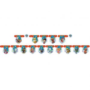 Паперова гірлянда З Днем Народження Щенячий патруль