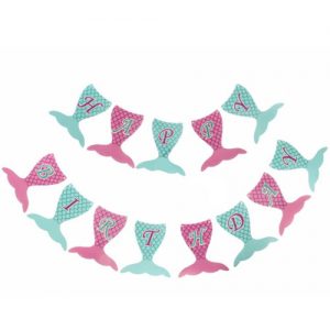 Паперова гірлянда Русалочка