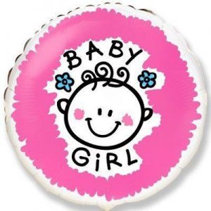 Круг Дівчинка Baby Girl "Дв" Fl