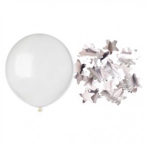 ЗН зірки-срібні 3,5 см"19" (48см)