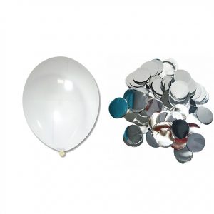 ЗН кружечки-срібні "12" (30см)