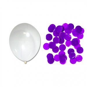 ЗН кружечки-фіолетові"12" (30см)