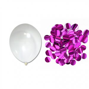 ЗН кружечки-малиновий металік "12" (30см)