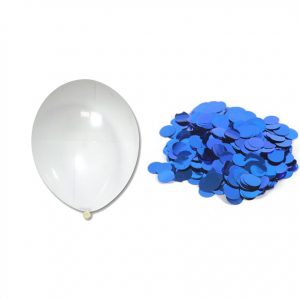 ЗН кружечки-синій металік "12" (30см)