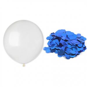 ЗН кружечки-синій металік "19" (48см)