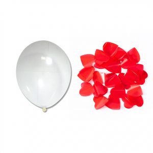 ЗН сердечка-червоні 2,5см “12” (30см)