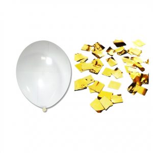 ЗН квадратики-золоті "10" (26см)