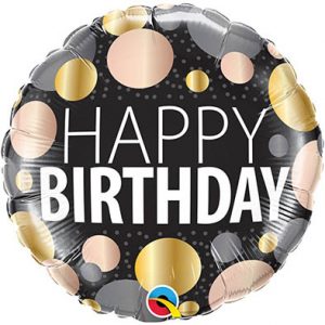 Круг Happy Birthday металеві круги США Qu