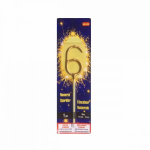 Свічка золото Бенгальський вогник - 6