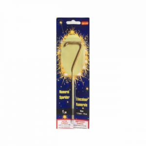 Свічка золото Бенгальський вогник - 7