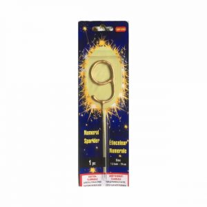 Свічка золото Бенгальський вогник - 9