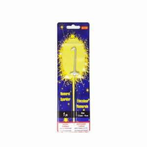 Свічка срібло Бенгальський вогник - 1