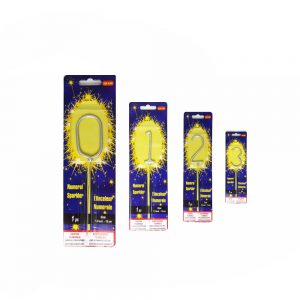 Свічки для торта срібло бенгальські вогники