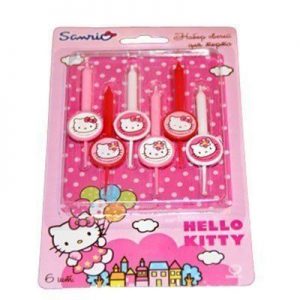 Свічки для торта Hello Kitti 5см 6шт