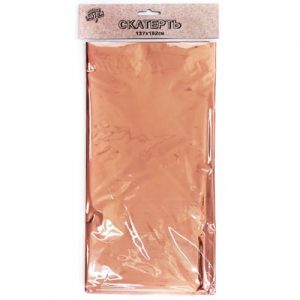 Скатертина Рожеве золото 137х128см