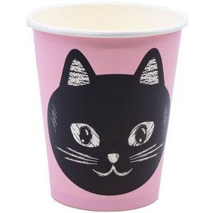 Стаканчики котики 250мл 6шт