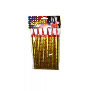 Феєрверк Холодний фонтан золото 6шт-15см