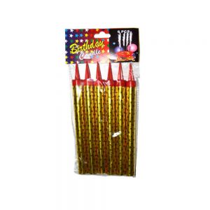 Феєрверк Холодний фонтан золото 6шт-20см