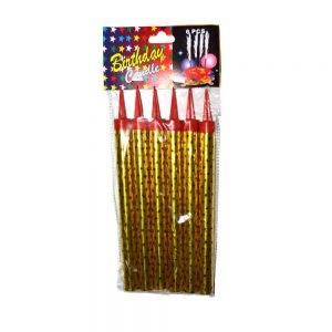 Феєрверк Холодний фонтан золото 25см 6шт