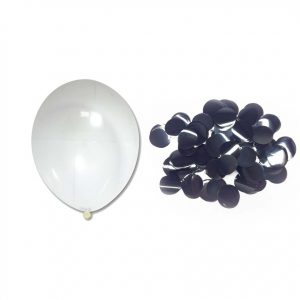 ЗН кружечки-чорний "12" (30см)