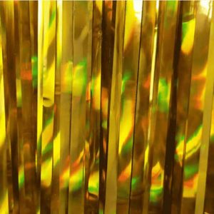 Штора фольгована золото 1*2м