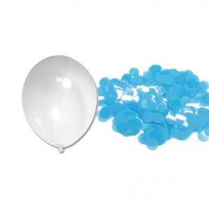 ЗН  блакитні середні кружечки "10" (26см)